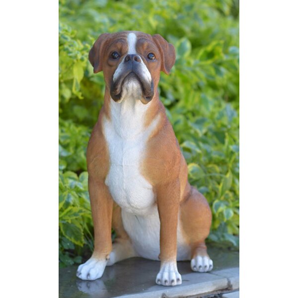 boxer dog statues for sale